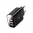 Зарядка USB сетевая для iPhone Baseus Mirror Travel Charger 3USB CCALL-BH01